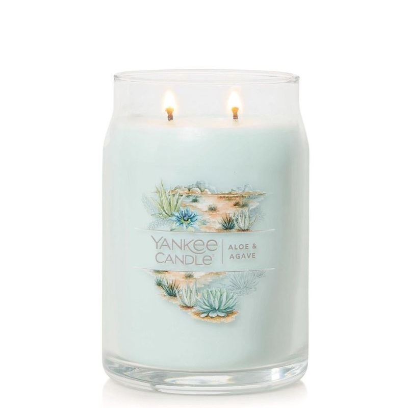 Yankee Candle Signature Large Jar Candle – Aloe & Agave