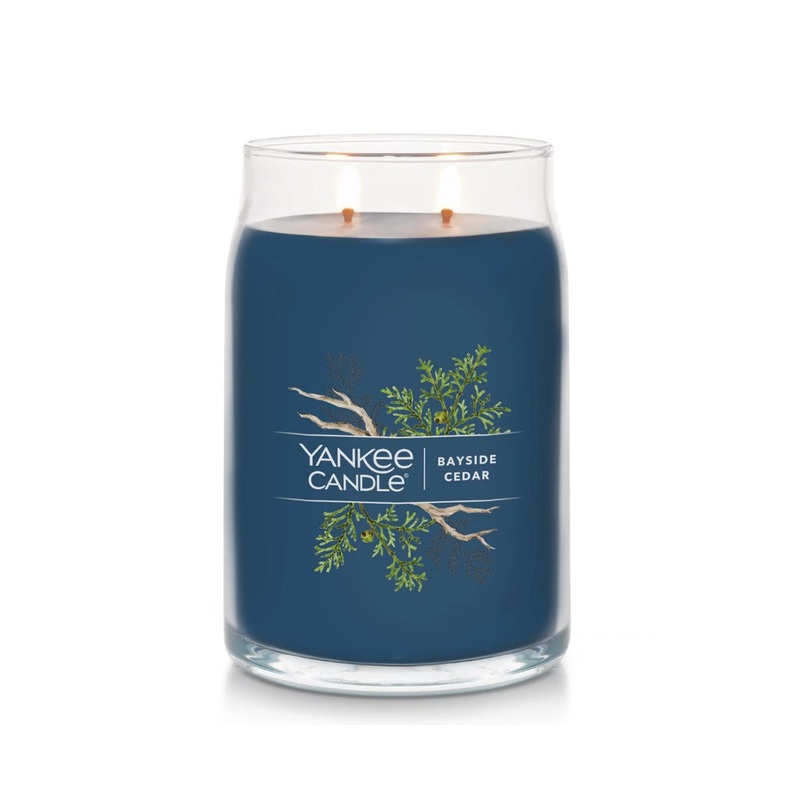 Yankee Candle Signature Large Jar Candle – Bayside Cedar