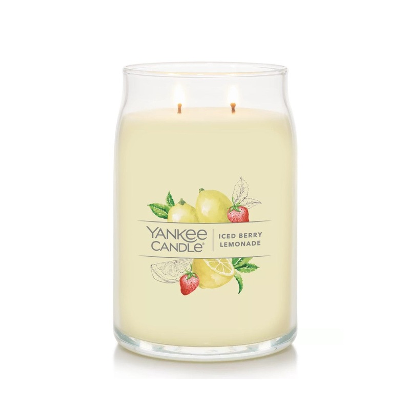 Yankee Candle Signature Large Jar Candle – Iced Berry Lemonade