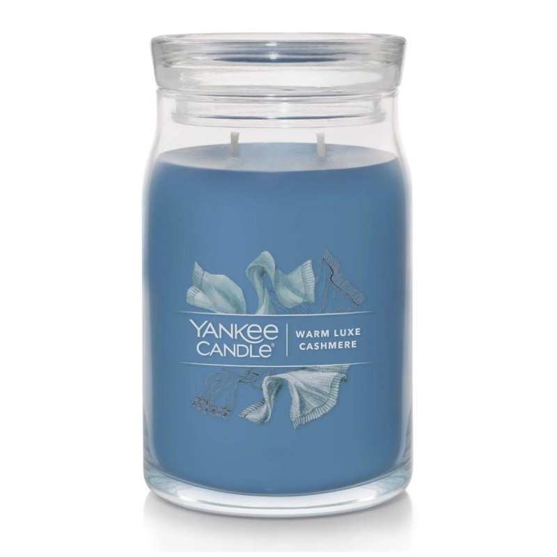 Yankee Candle Signature Large Jar Candle – Warm Luxe Cashmere