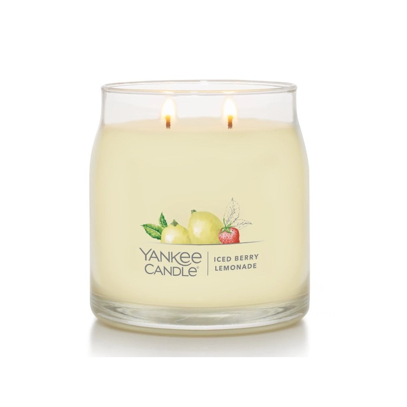 Yankee Candle Signature Medium Jar Candle – Iced Berry Lemonade