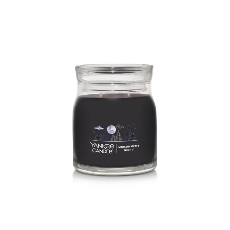 Yankee Candle Signature Medium Jar Candle – MidSummer’s Night