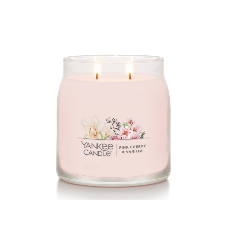 Yankee Candle Signature Medium Jar Candle – Pink Cherry Vanilla