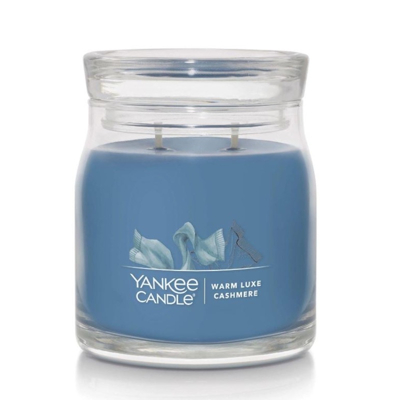 Yankee Candle Signature Medium Jar Candle – Warm Luxe Cashmere