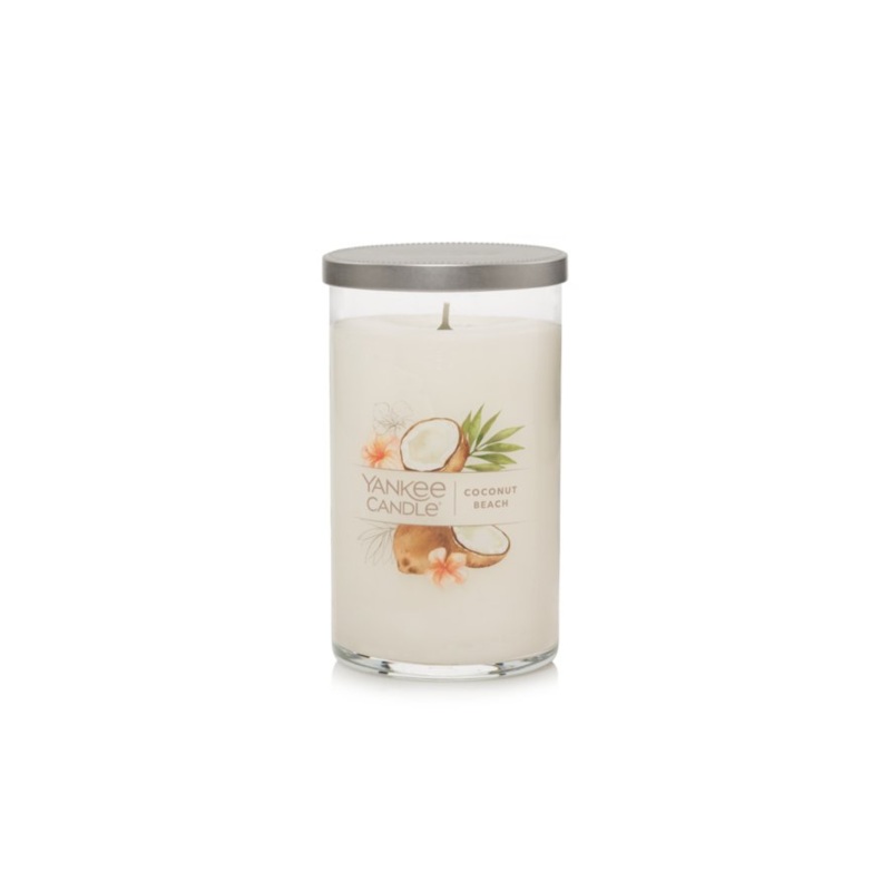 Yankee Candle Signature Medium Pillar Candle – Coconut Beach