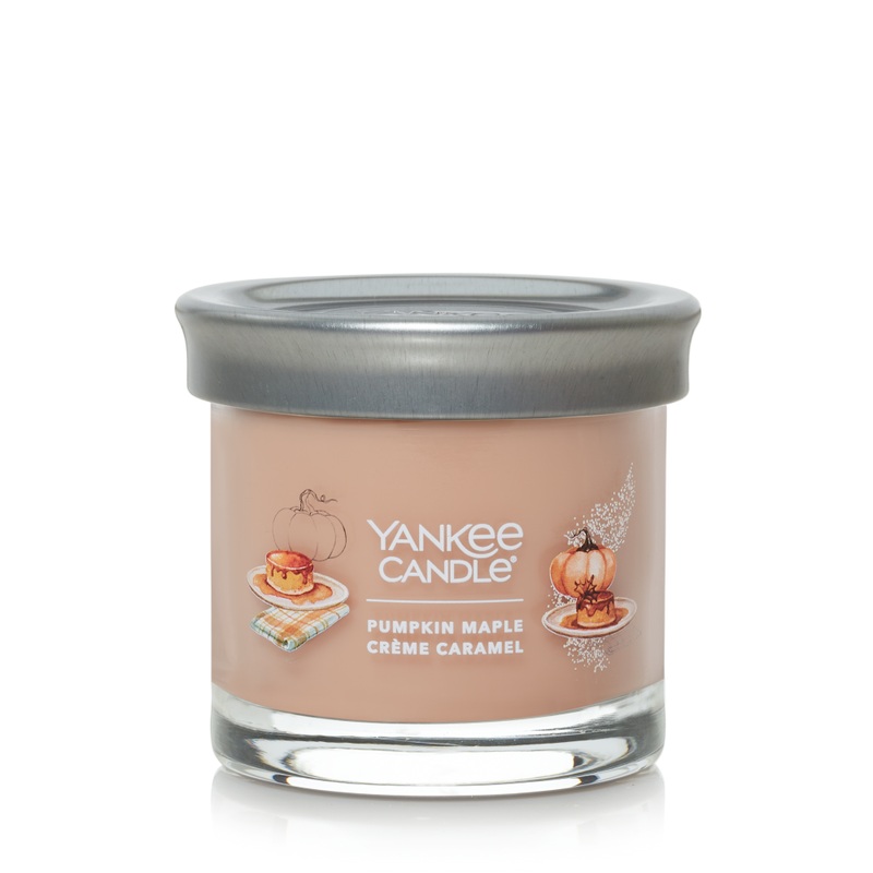 Yankee Candle Signature Small Tumbler Candle – Pumpkin Maple Crme Caramel