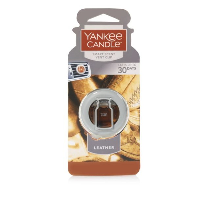 Yankee Candle Smart Scent Car Vent Clip – Leather
