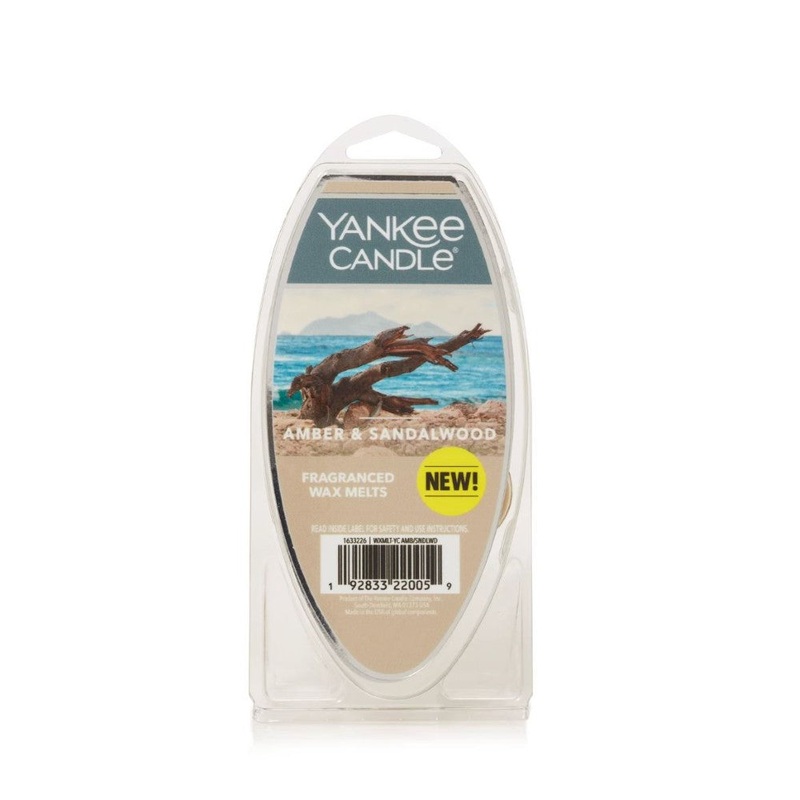 Yankee Candle Wax Melt Pack – Amber & Sandalwood
