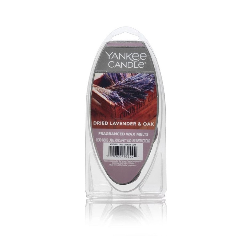 Yankee Candle Wax Melt Pack – Dried Lavender & Oak