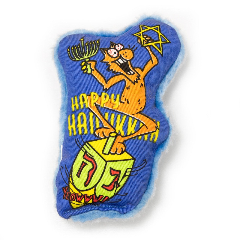 Yeowww! Dreidel Krinkle Cat Toy