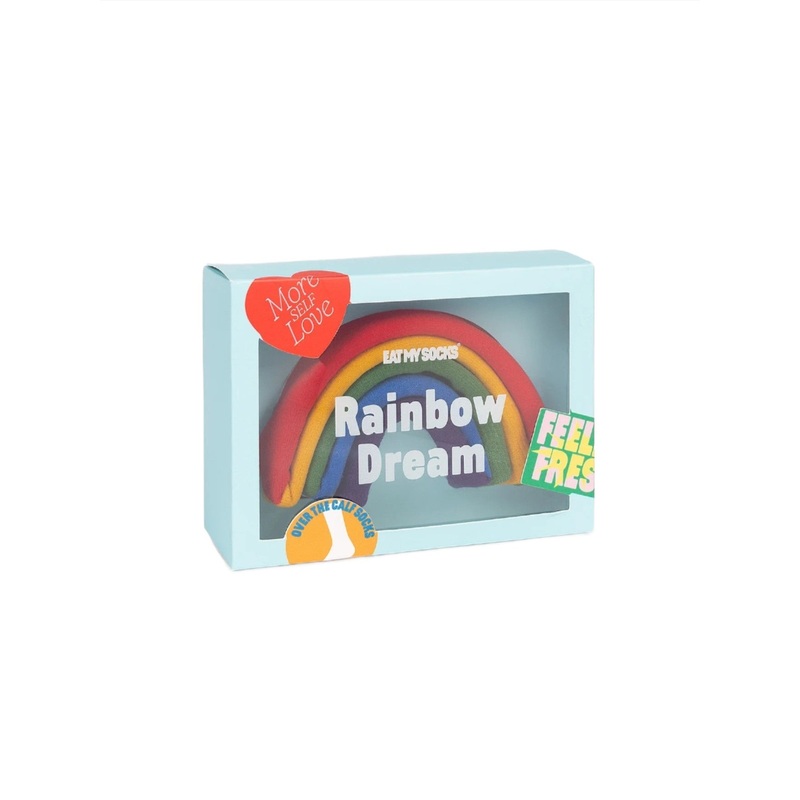 Eat My Socks Rainbow Dream Classic Over The Calf Socks