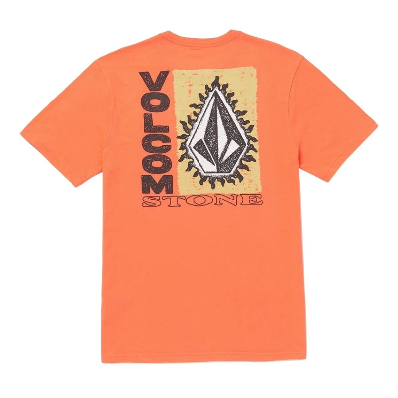 Volcom Mens Flamed Short Sleeve T-Shirt
