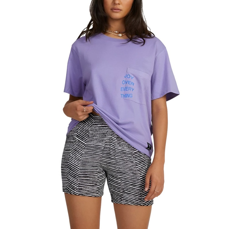 RVCA Womens Joys Easy Short Sleeve T-Shirt
