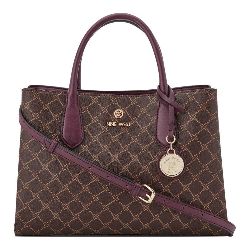Nine West Kyrie Triple Compartment Satchel Handbag