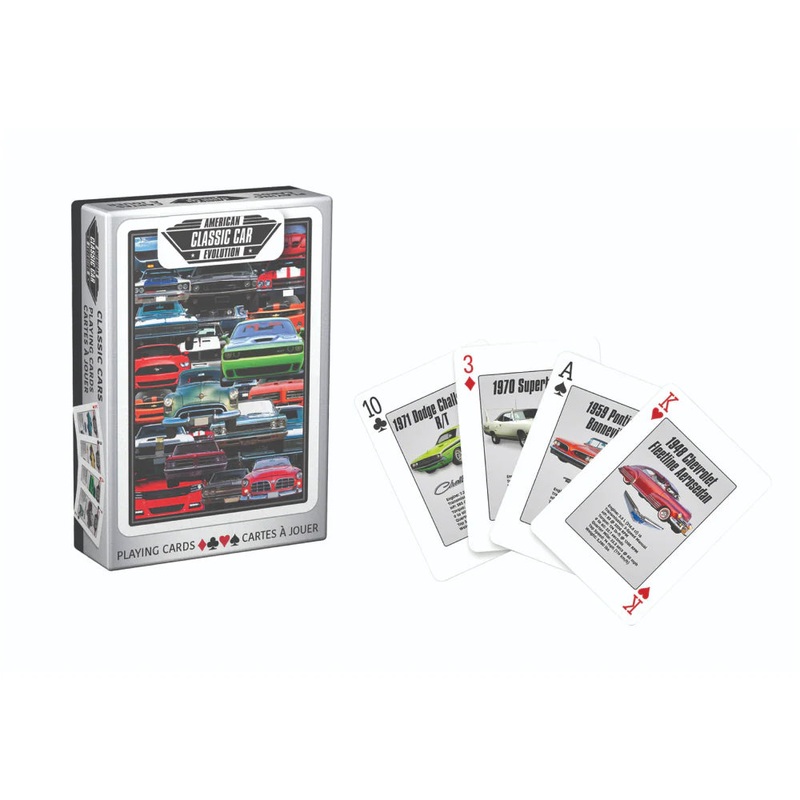 WowToyz Muscle Cars Playing Cards