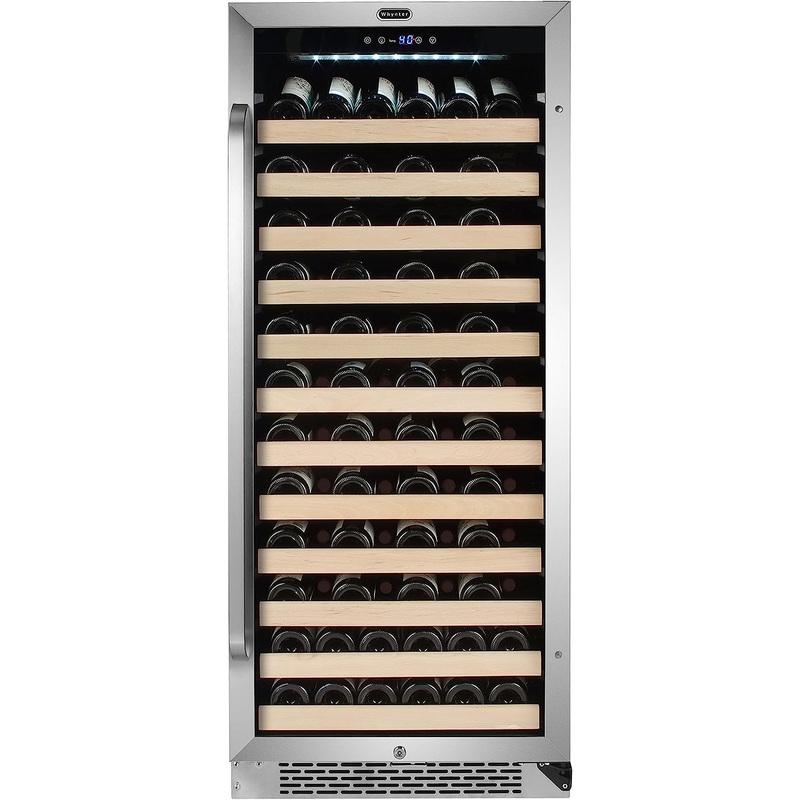 Whynter Built-in or Freestanding Stainless Steel Large Capacity Wine Refrigerator – $400