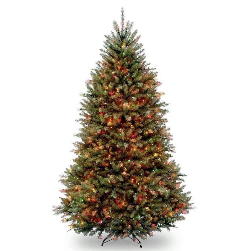 10 ft. PowerConnect Dunhill Fir Artificial Christmas Tree with Dual Color LED Lights – $450