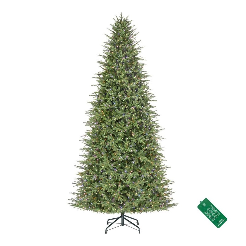 12 ft. Pre-Lit LED Grand Duchess Twinkling Balsam Fir Artificial Christmas Tree – $1300