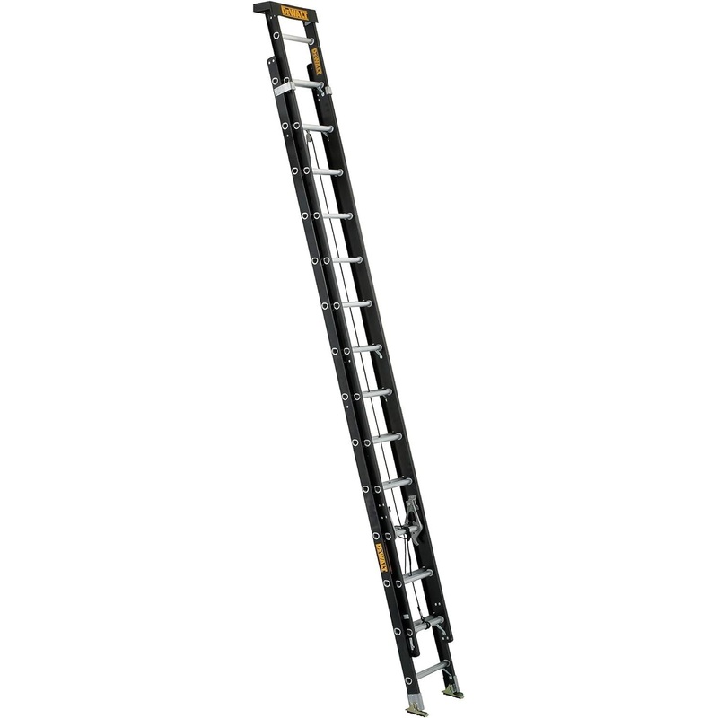 16-Foot Fiberglass Extension Ladder, 300-Pound Load Capacity, Type IA – $315