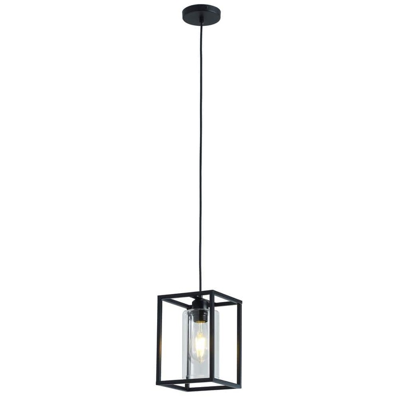 1-Light Industrial Pendant Light Farmhouse Island Retro Vintage Hanging Light – $35