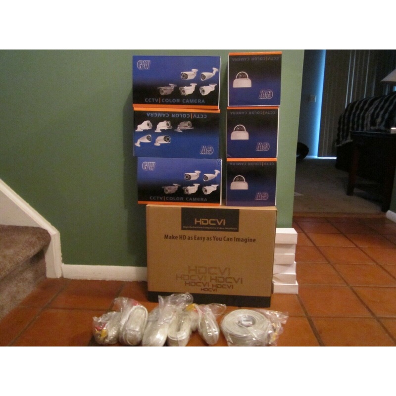 GW Security VD6CHC27 8 CH HD Real-time 30 Fps DVR 6 x 1/2.8 Inches 2.1 MP Camera – $299