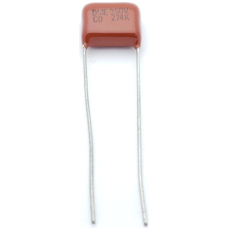 0.27 uF 250V Film Capacitor – DME 250V CD 274K 5989-250V.27
