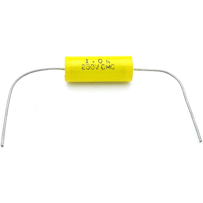 1 uF 250V DC Film Capicitor – XICON 23ME510 1.0K 250V CMC Axial Lead