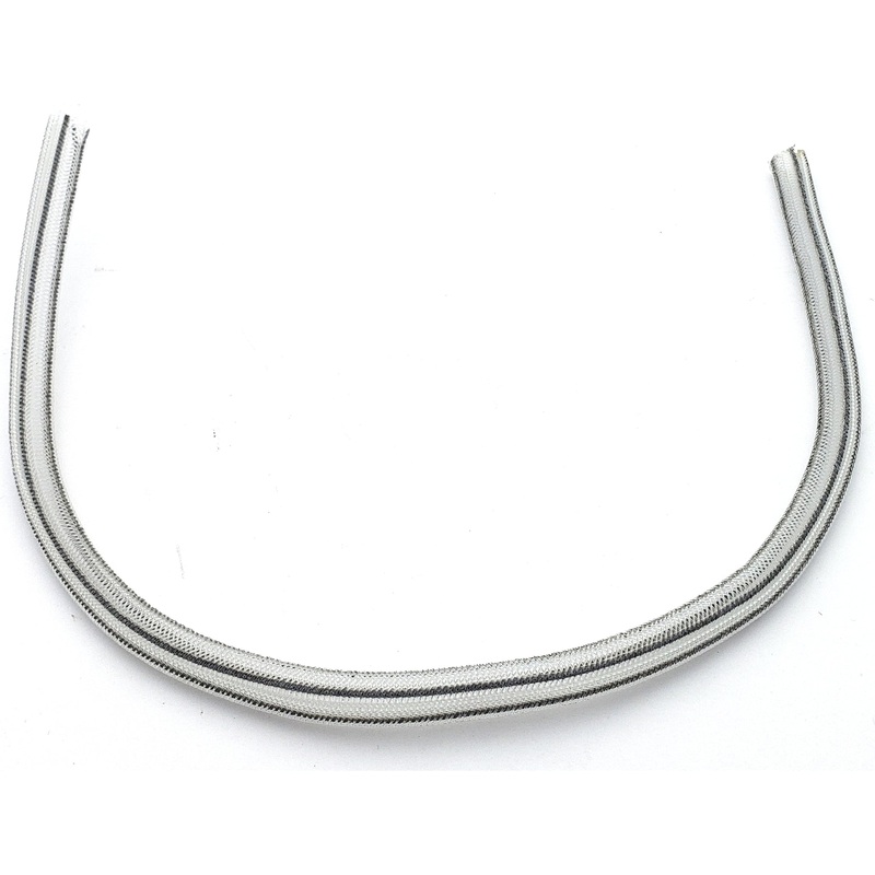 3/16″ Split Expando Cable Sleeve – High Visability Reflective / Clear