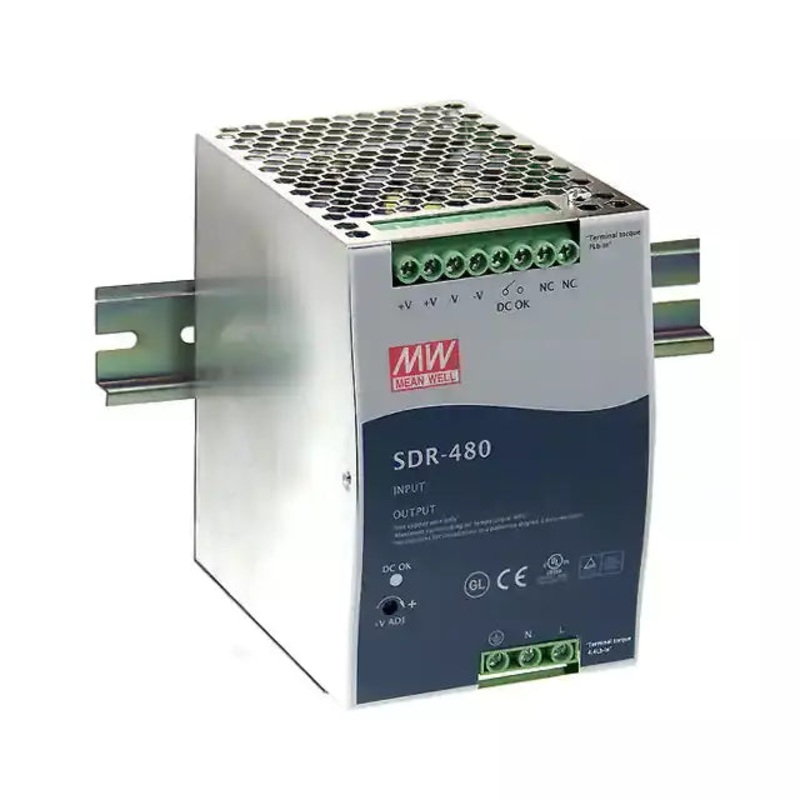 48 Volt DC 10 AMP Din Rail Mountable Power Supply – 480 Watts