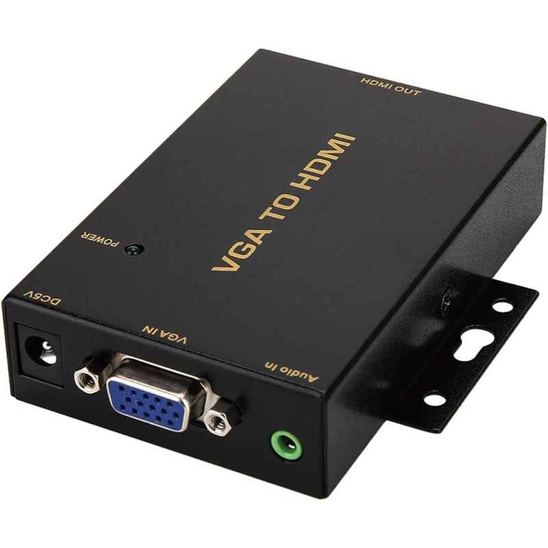 1080P VGA to HDMI Converter with 3.5mm Audio Port
