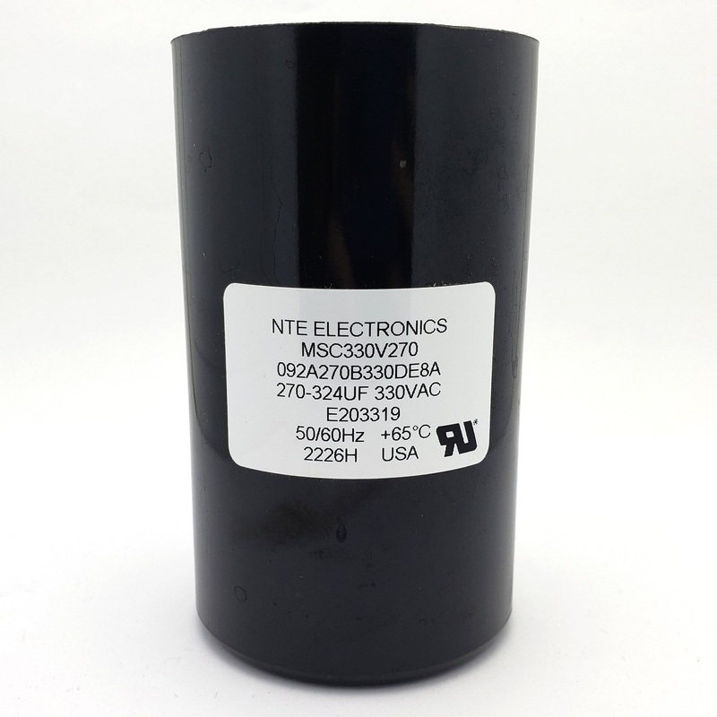 270-324 MFD 330VAC Motor Start Capacitor