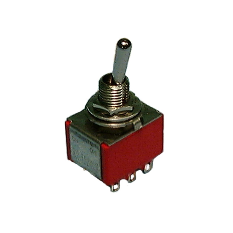 3PDT Mini Switch On-On 30-10022B