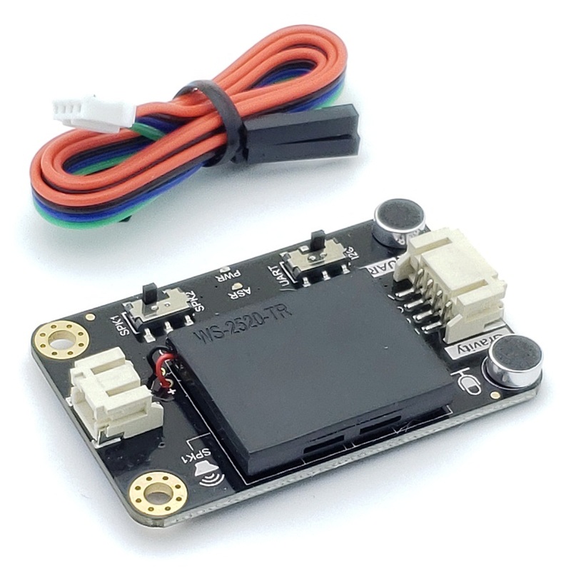 AI Offline Language Learning Voice Recognition Sensor – Arduino, Raspberry Pi, ESP32 – I2C UART