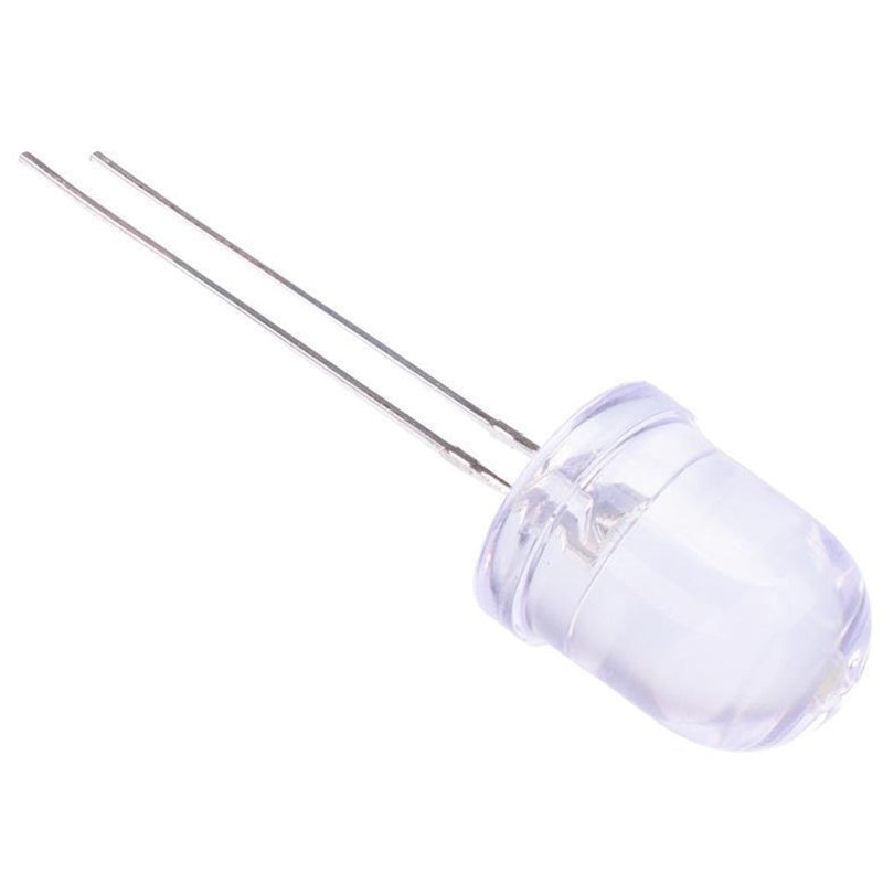 White Flashing LED – 10mm – 3.6V