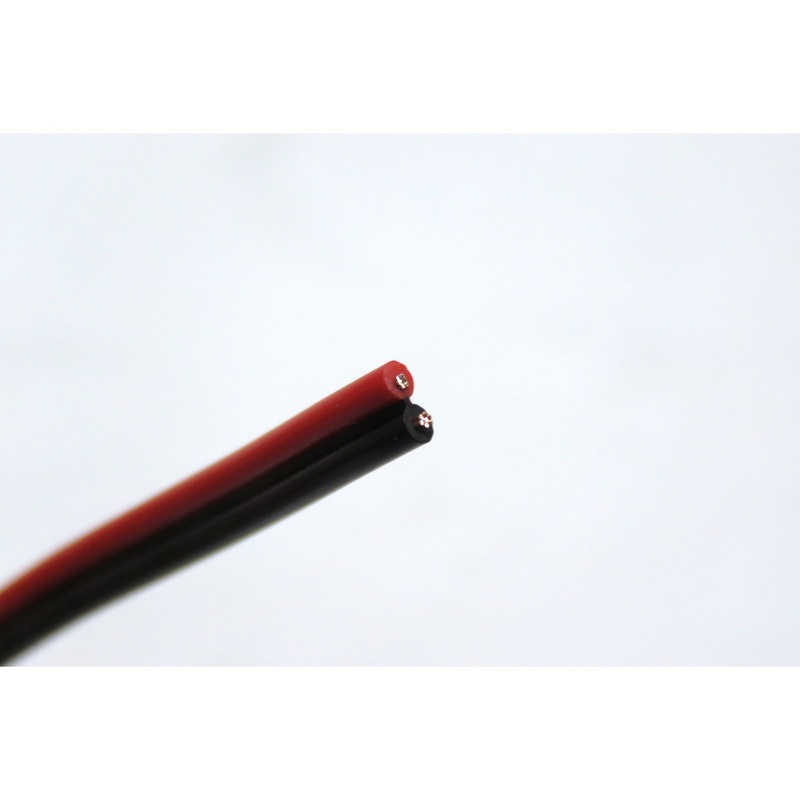 22 AWG 2 Conductor Red/Black Speaker Wire / Power Wire
