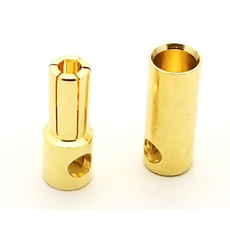 5.5mm RC Bullet Connector – 5 Pair
