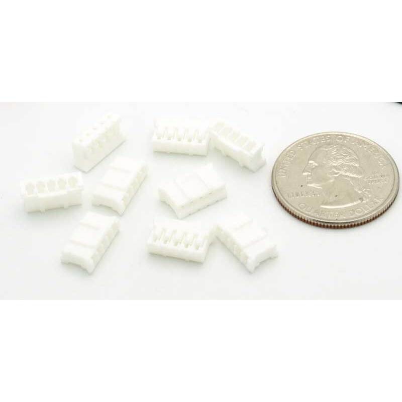 5-conductor 0.079 inch (2.00 mm) KHS/JST Housing 10-pack