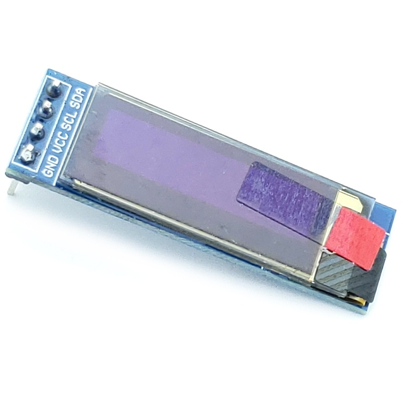 0.91” 128×32 IIC I2C Blue OLED LCD Display DIY Module DC3.3V 5V For PIC Arduino (D107)