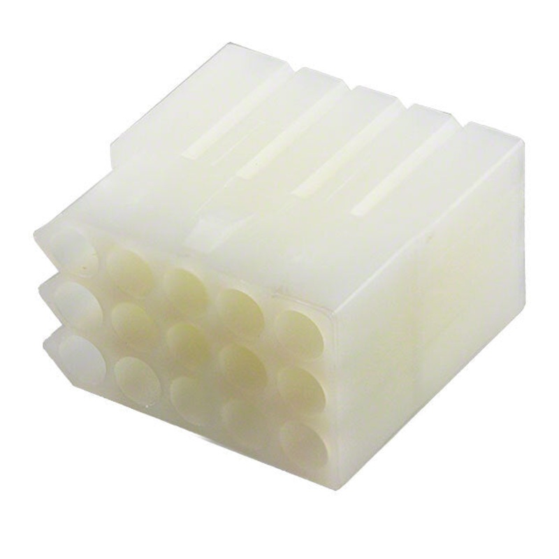 15-pin (3×5) Molex .093 Receptacle MOLEX-03-09-1157