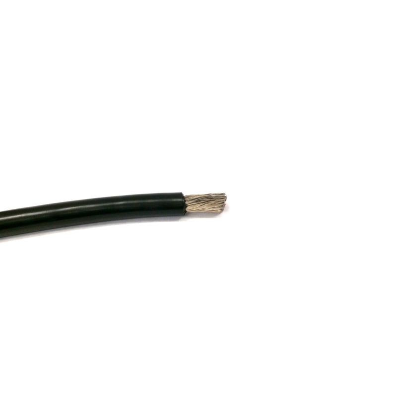 2 AWG Wire – Stranded – Black