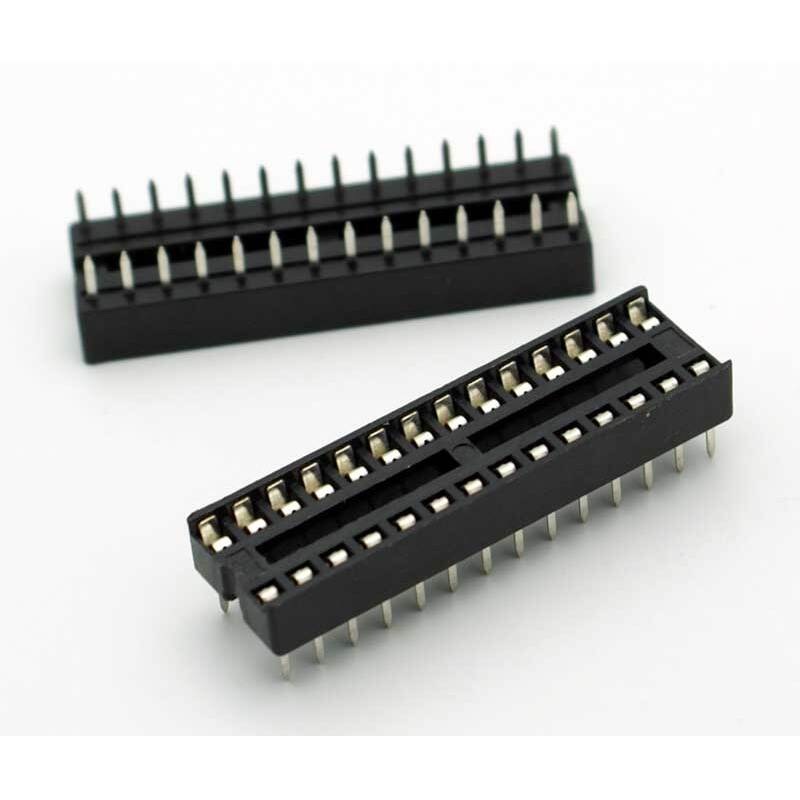 28 Pin DIP IC Socket Works Great For Arduino Uno Chip (D86)