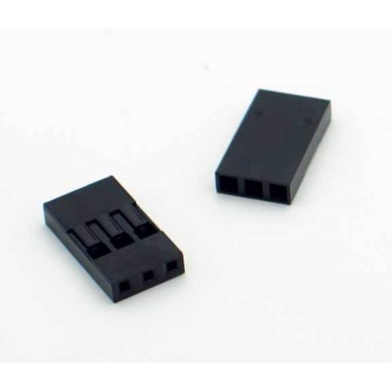 3-Conductor 0.100 inch (2.54 mm) BLS Housing 50-Pack