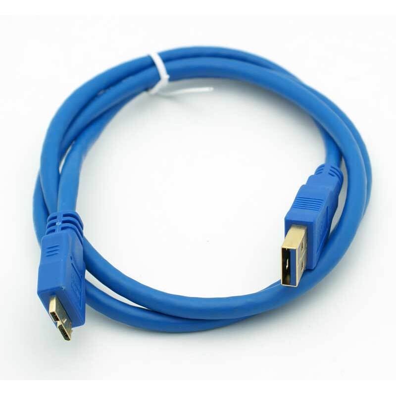 3′ USB 3.0 A Male – Micro-B Male Cable