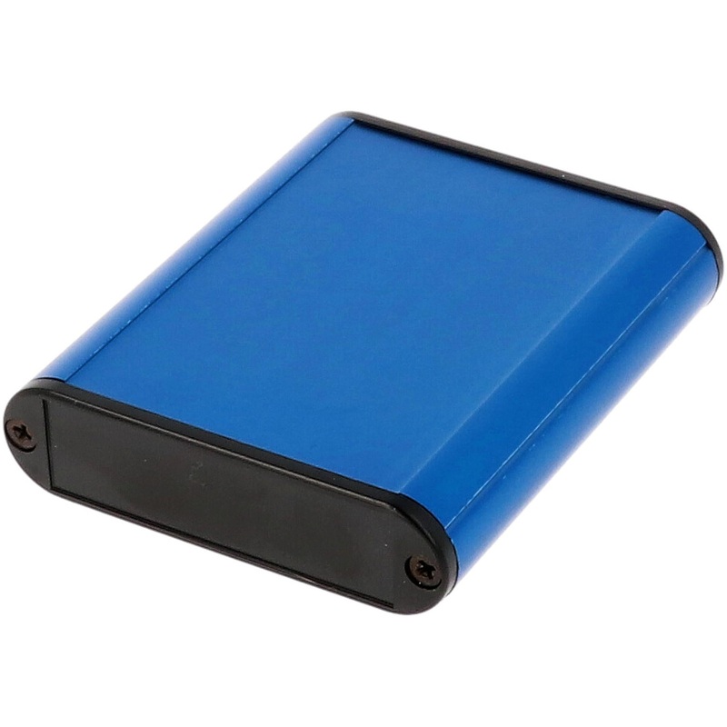 3.15″ x 2.82″ x .75” Aluminum Blue Anodized