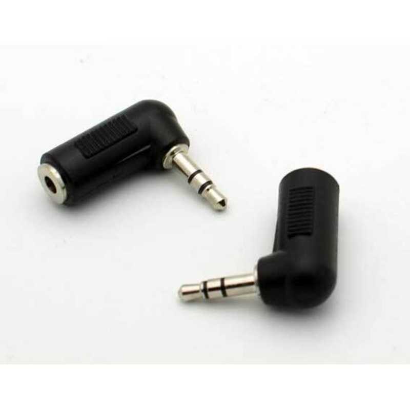3.5mm Stereo Male – Female Right Angle Adapter