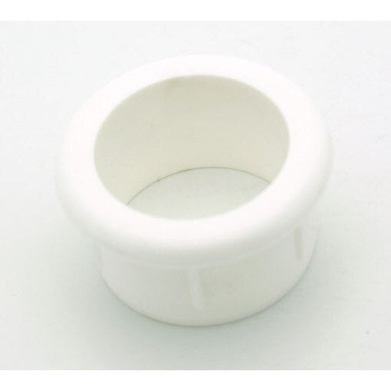 1+1/2″ Diameter Desk Grommet – no cap – White
