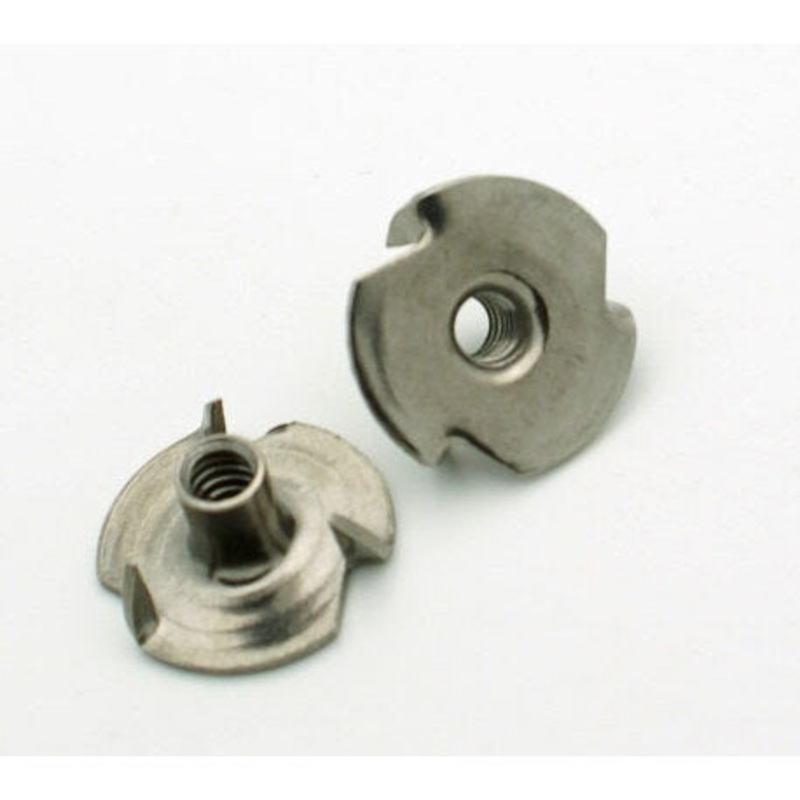 10-24 Stainless Steel Tee Nut – 9/32″ x 3/4″ Long Prongs