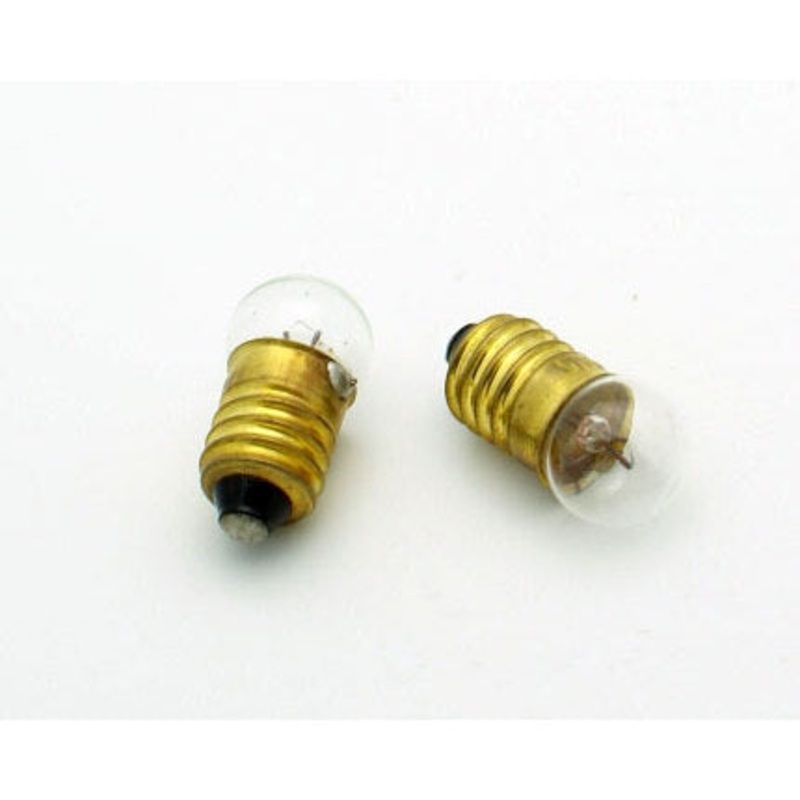 #13 Lamp – 3.7 Volt 0.30A – Screw Base – E10 Base Lamp Bulb