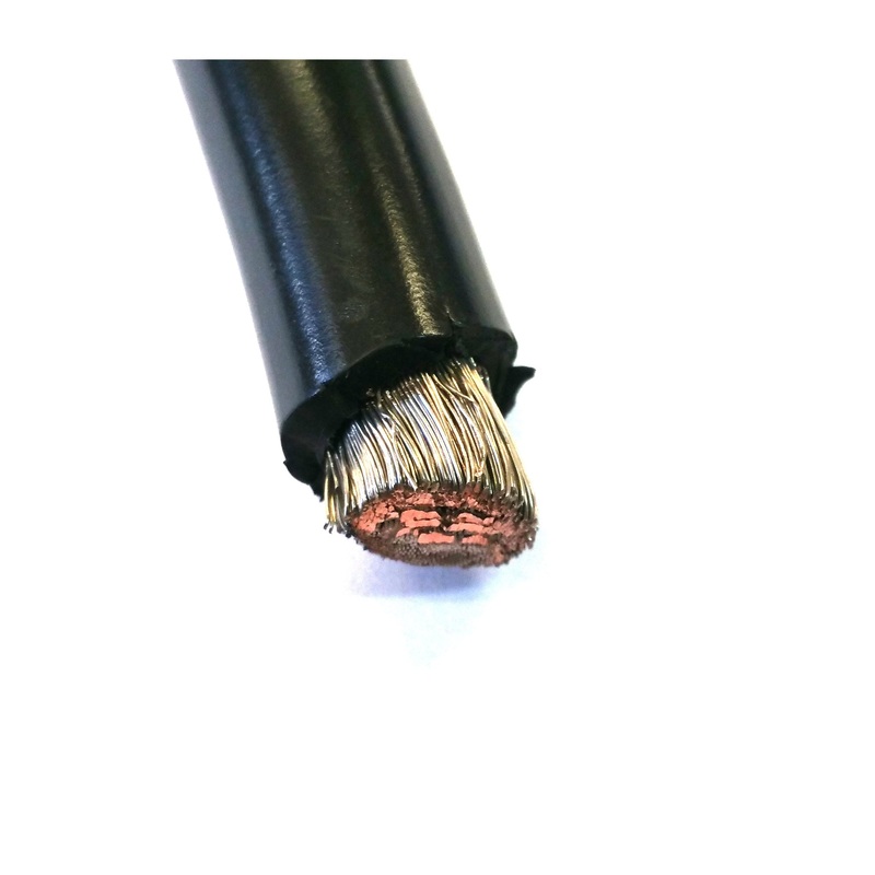 1/0 AWG Wire – Stranded – Black
