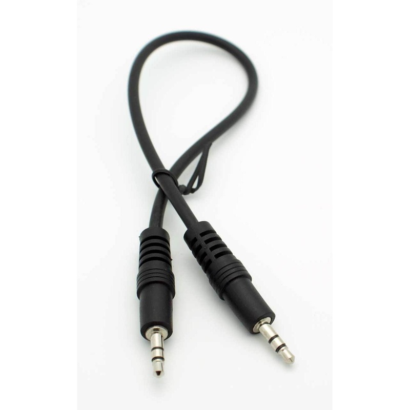 1′ 3.5mm Stereo Cable Male/Male